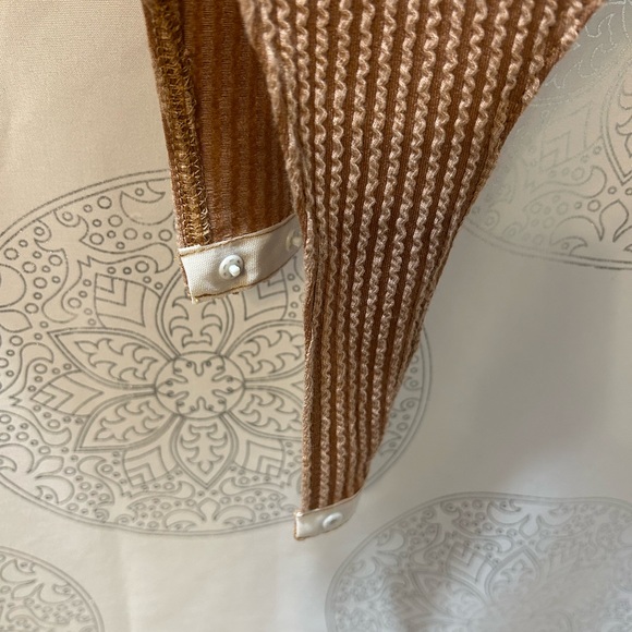 NWT Fashion Nova Taupe Chelsea Ribbed Bodysuit XL - Picture 5 of 6